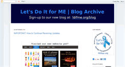 Desktop Screenshot of blog.ldifme.org